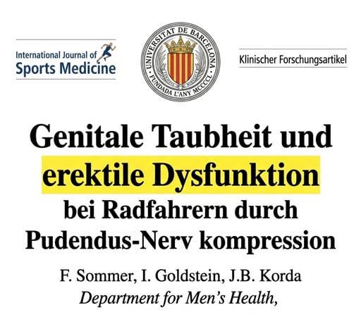 Studie Universitätsklinikum Hamburg-Eppendorf — Pudendus-Nerv und Radfahren